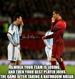 Your team is losing memes