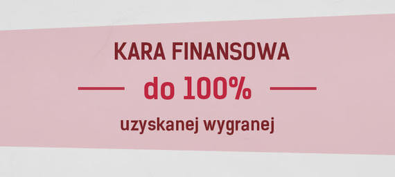 jaka kara za obstawianie u zagranicznych bukmacherów
